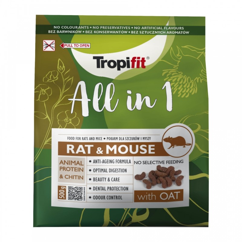 Tropifit ALL IN 1 - Rat & Mouse 500g