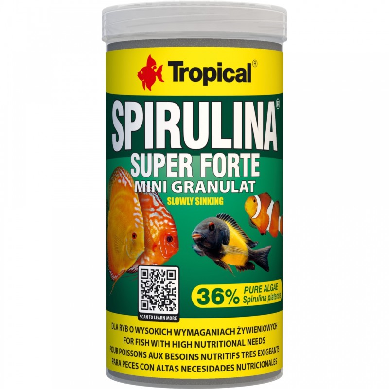 Super Spirulina Forte Mini Granulat 250ml / 140g