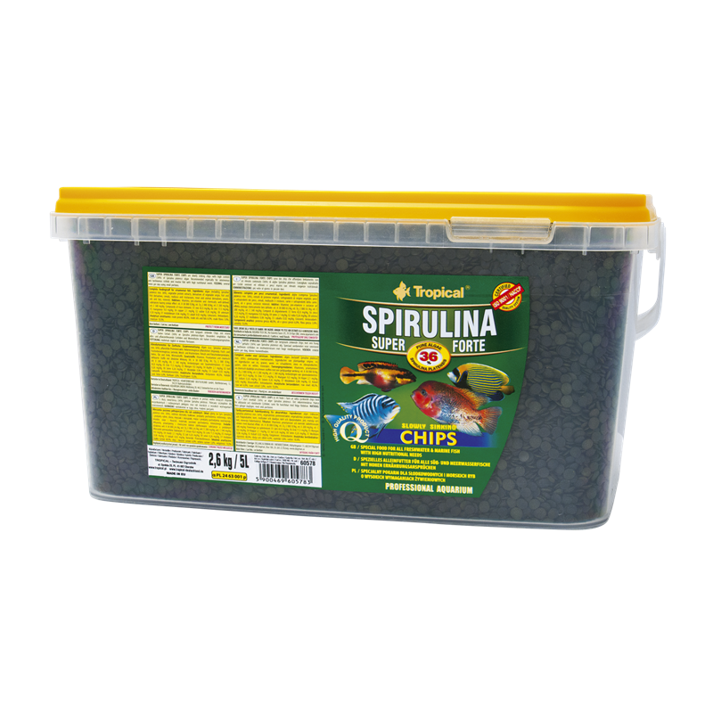 Super Spirulina Forte Chips 5l / 2,6kg