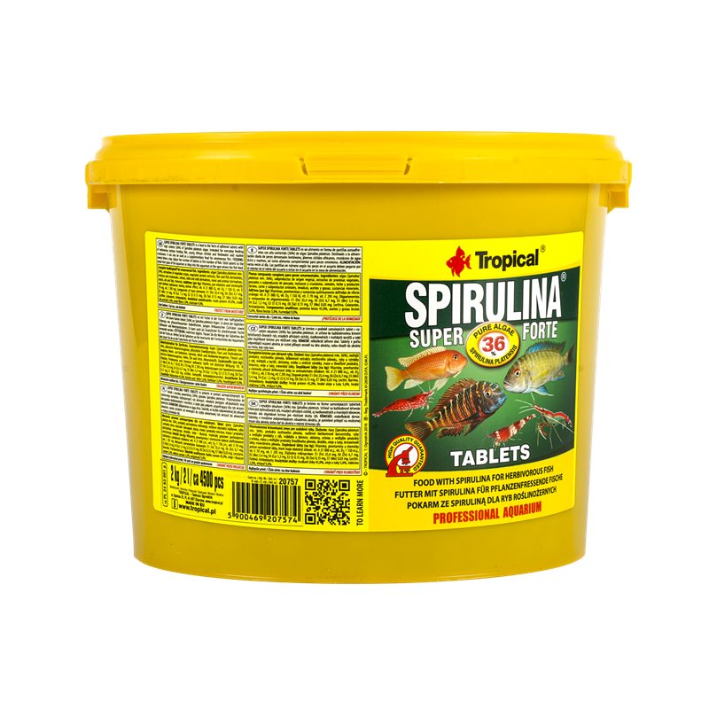 Super Spirulina Forte Tablets   2kg / approx. 4.500pcs