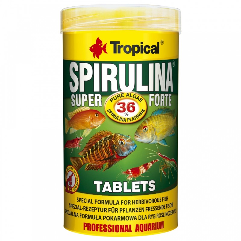 Super Spirulina Forte Tablets  250ml / 150g approx. 340pcs