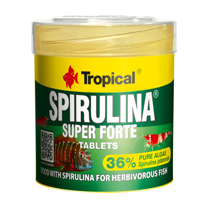 Super Spirulina Forte Tablets  50ml / 36g approx. 80pcs