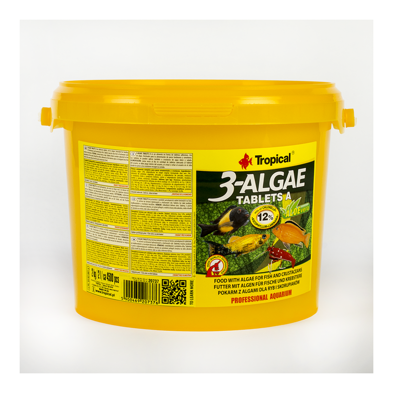 3-Algae Tablets A  2kg / approx. 4.500pcs