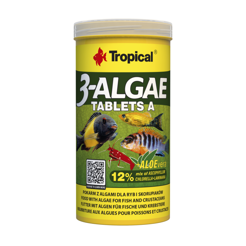 3-Algae Tablets A 250ml / 150g approx. 340pcs