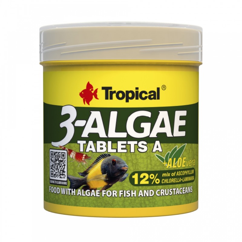 3-Algae Tablets A 50ml / 36g approx. 80pcs