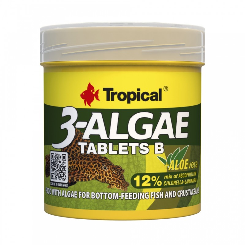 3-Algae Tablets B 50ml / 36g approx. 200pcs