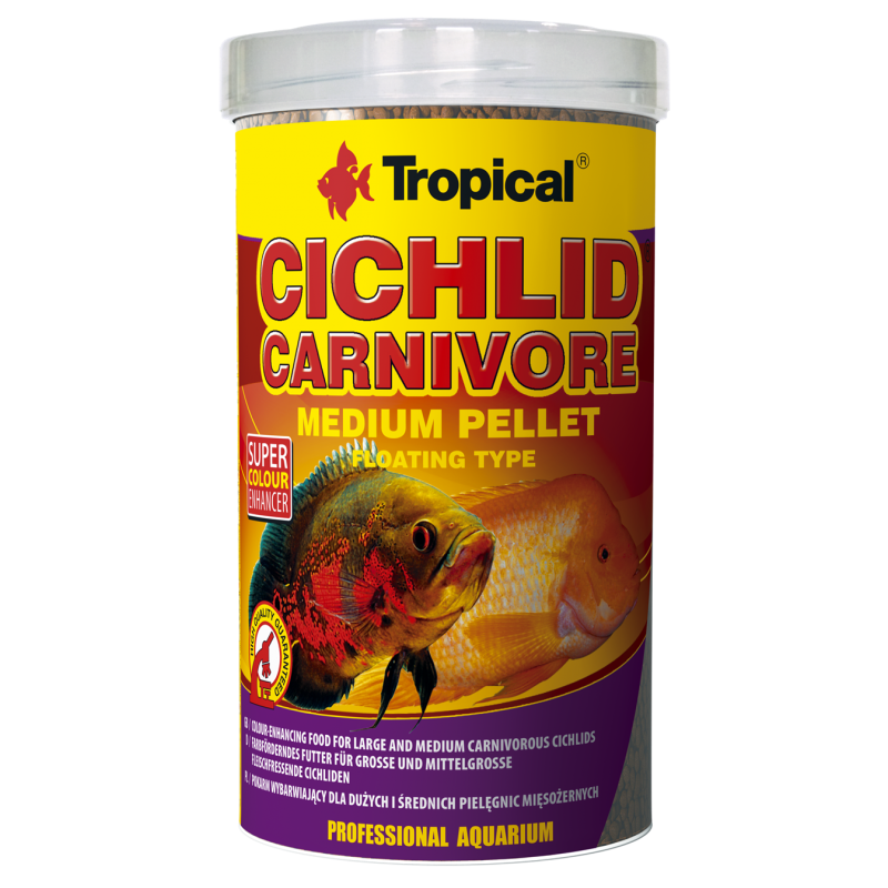 Cichlid Carnivore Medium Pellet 1000ml / 360g