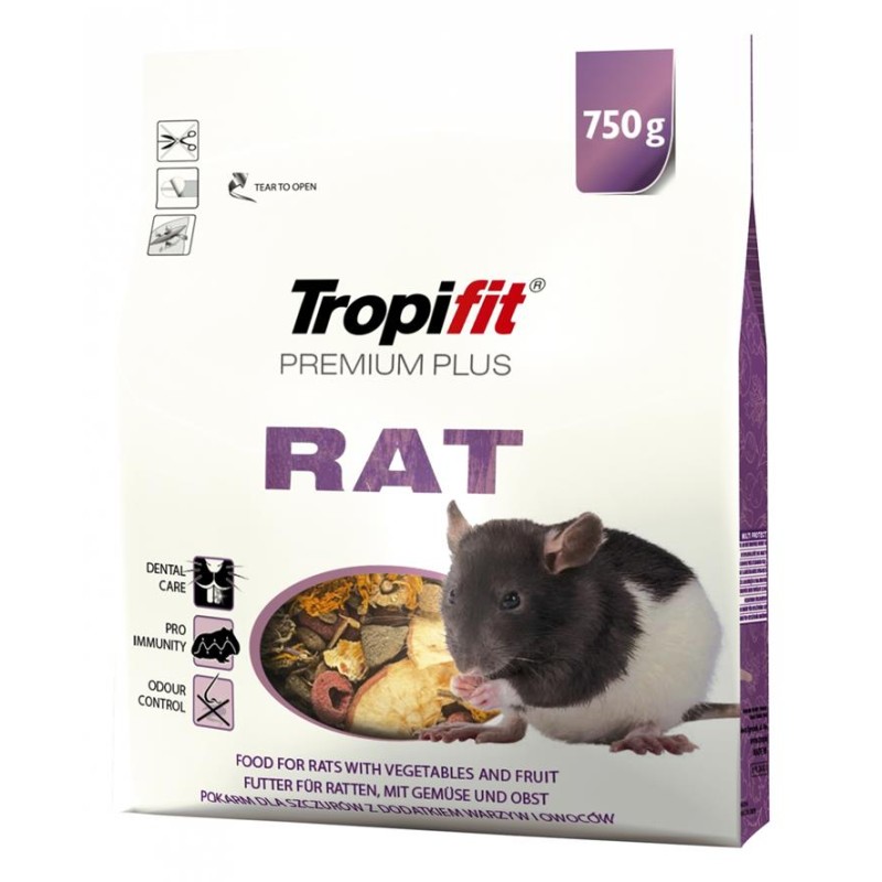 Tropifit Premium Plus Rat 750g