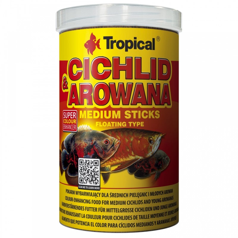 Cichlid&Arowana Medium Sticks 1000ml / 360g