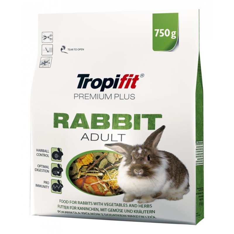 Tropifit Premium Plus Rabbit Adult 1,75kg