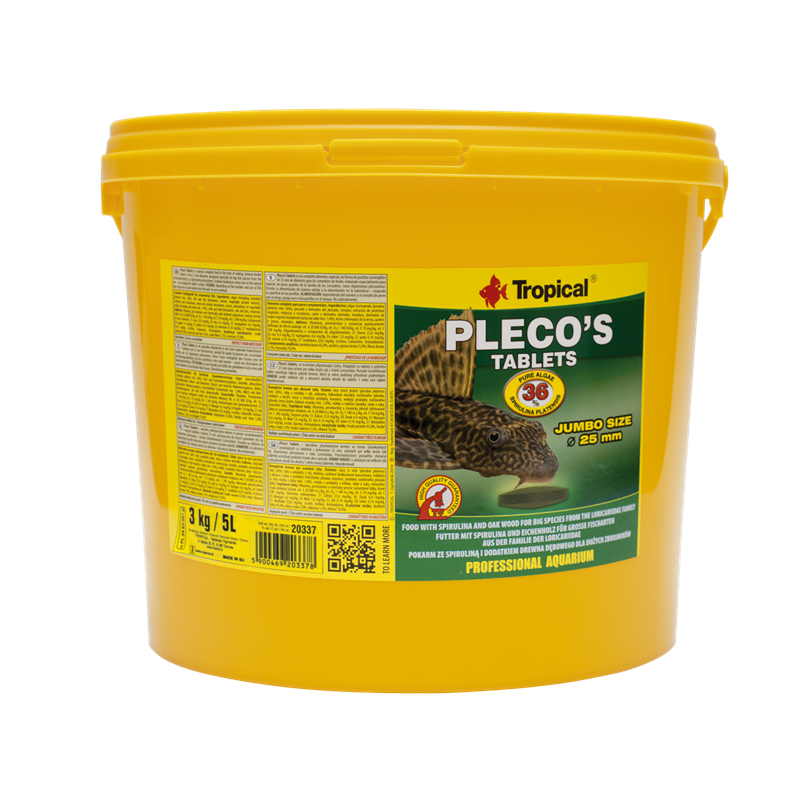 Pleco's Tablets 5l / 3kg