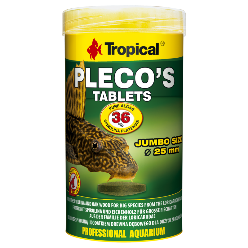 Pleco's Tablets 250ml / 135g approx. 48pcs