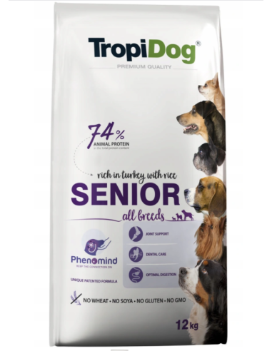 TropiDog Premium Senior 12 kg