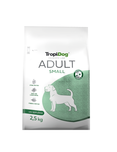 TropiDog Probiotic Line Adult Small 2,5kg