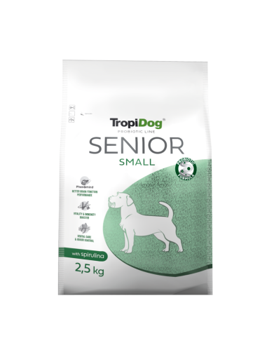 TropiDog Probiotic Line Senior Small 2,5kg