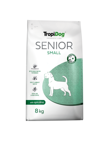 TropiDog Probiotic Line Senior Small 8kg