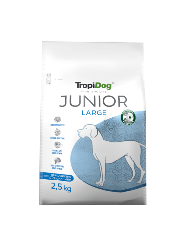 TropiDog Probiotic Line Junior Large  2,5kg