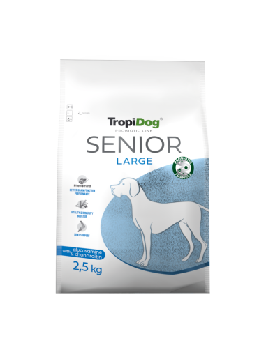 TropiDog Probiotic Line Senior Large 2,5kg