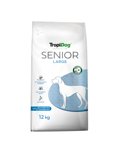 TropiDog Probiotic Line Senior Large 12kg