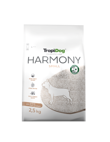 TropiDog Probiotic Line Harmony Small 2,5kg