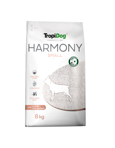 TropiDog Probiotic Line Harmony Small 8kg