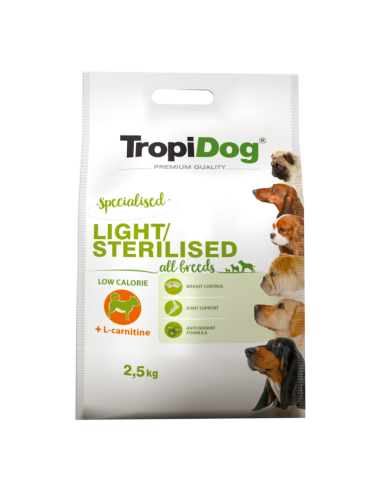 TropiDog Premium Light 2,5kg