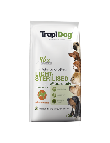 TropiDog Premium Light 12 kg