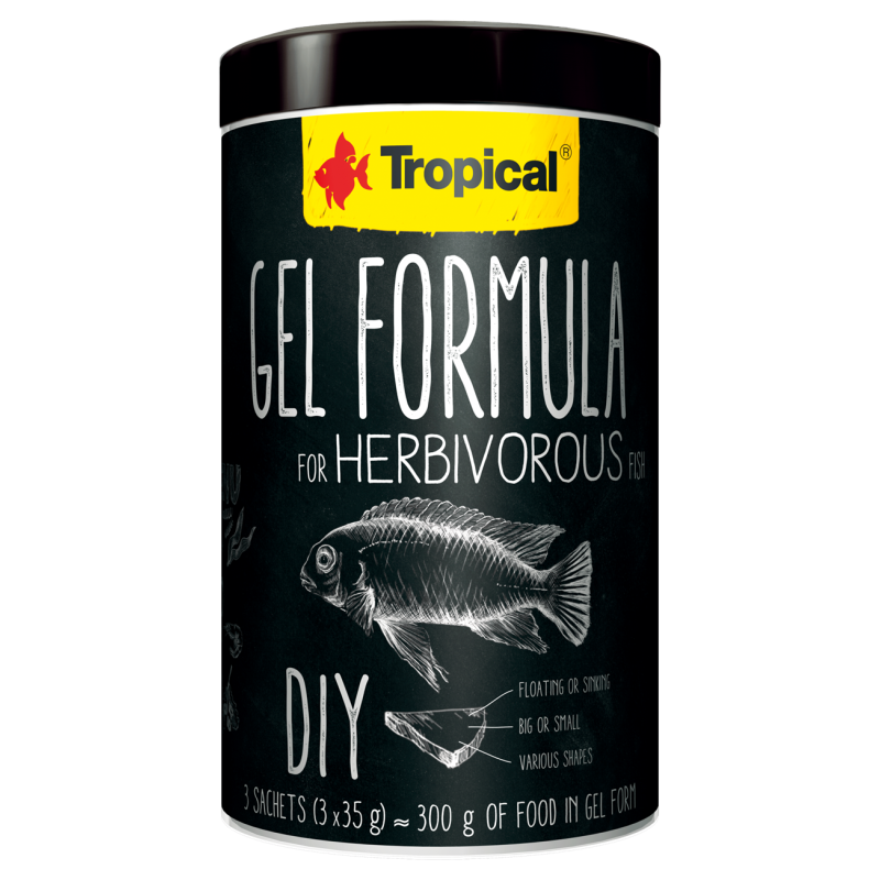 Gel Formula for Herbivorous Fish1000ml