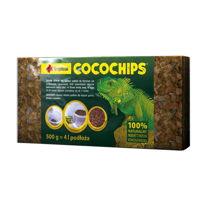 Cocochips / Coconut Husk briquette 500g