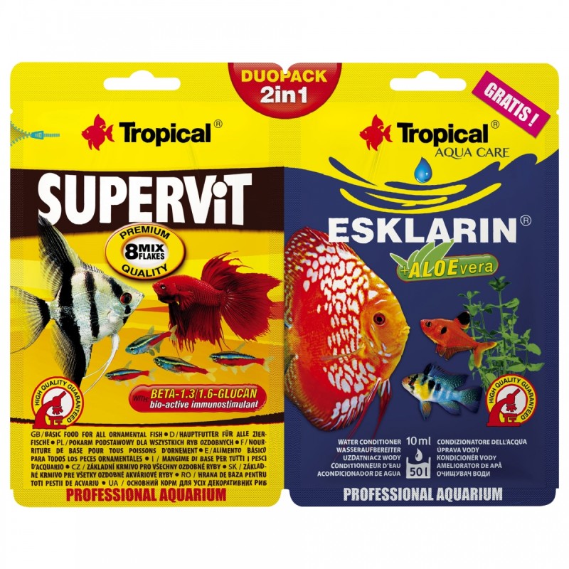 Supervit 12g+Esklarin 10ml GRATIS zip lock sachet 12g