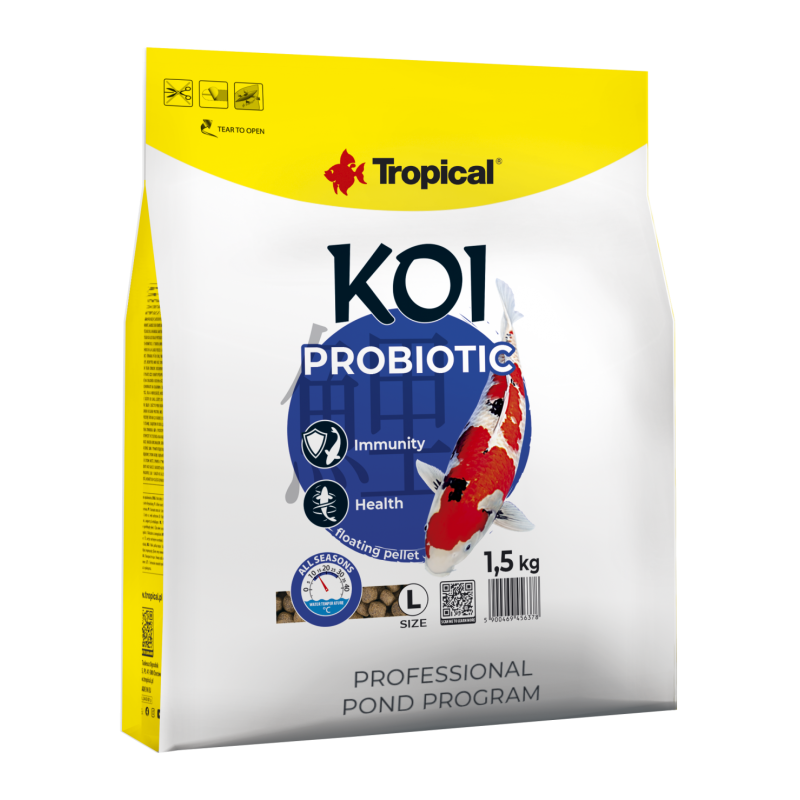 Koi Probiotic Pellet Size L 5l/1,5kg