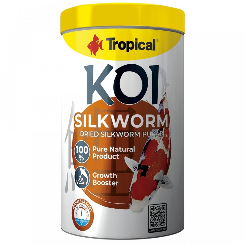 Koi Silkworm Dried Silkworm Pupae 1000ml/320g