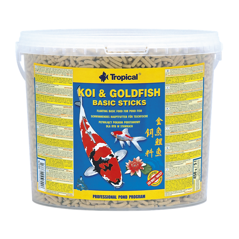 Koi&Goldfish Basic Sticks 5l / 430g