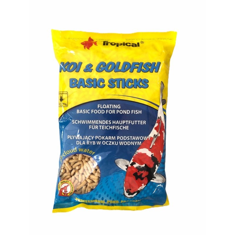 Koi&Goldfish Basic Sticks 1l / 90g