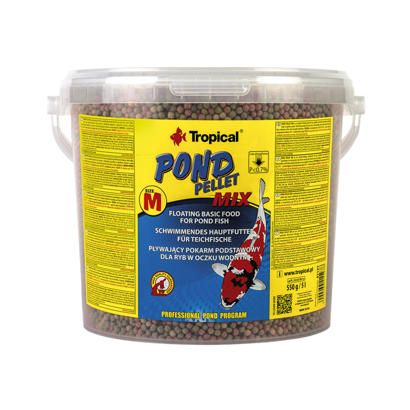 Pond Pellet Mix Size M 5l / 550g