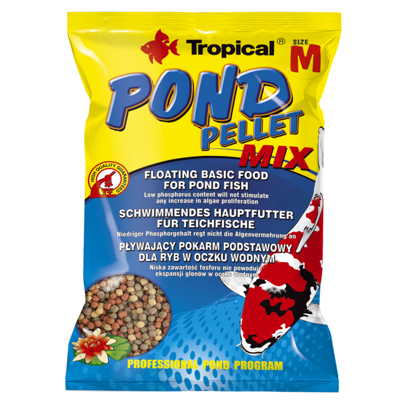 Pond Pellet Mix Size M 50l / 4kg