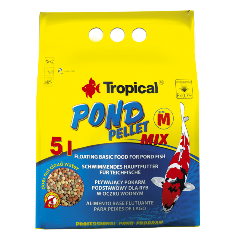 Pond Pellet Mix Size M 5l / 550g